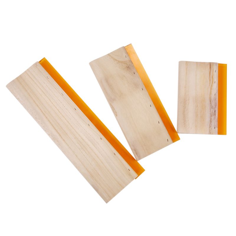 Screen Printing Squeegee - A96K-6 Pcs Silk Screen Printing Squeegee