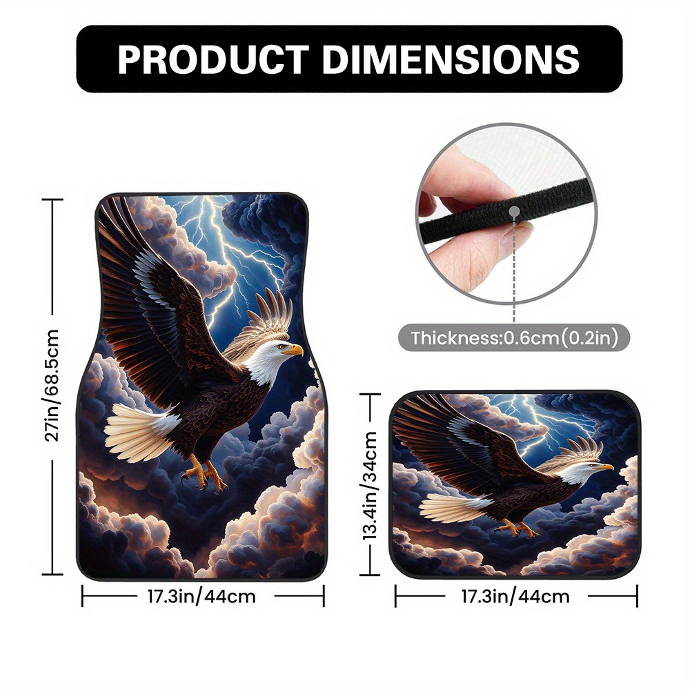 4pcs Eagle Stormy Sky F Patter - Commercial Printing & Packaging Pvt Ltd 评论和价格