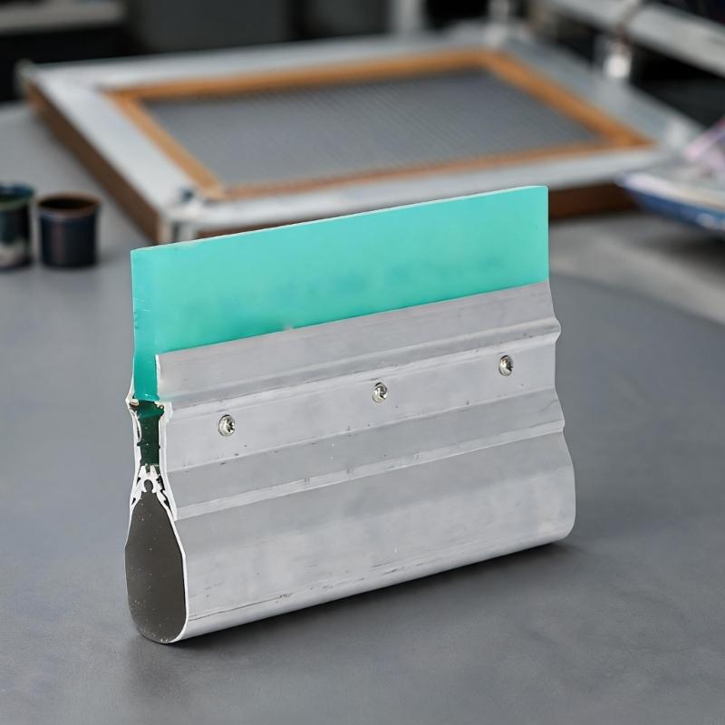 Rubber Print Squeegee with Alu - Screen Printing Squeegee 评论和价格