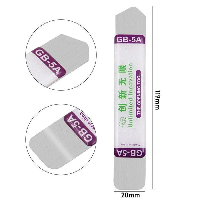 1-6Pcs Metal Flat Soft Blade C - Screen Printing Squeegee 评论和价格