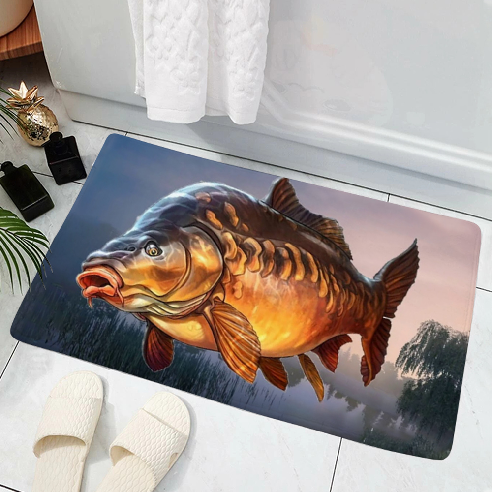 Fish Pattern Mat Hot Sale Mode - Commercial Print Model 评论和价格