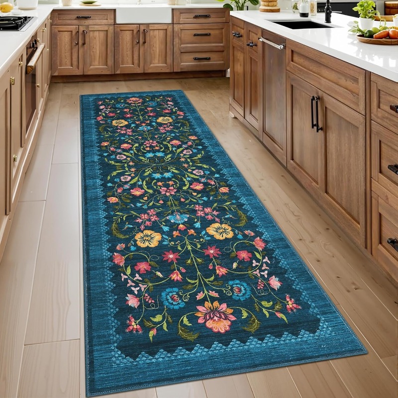 Retro Runner Rug Nordic Style  - Printing On Commercial 评论和价格