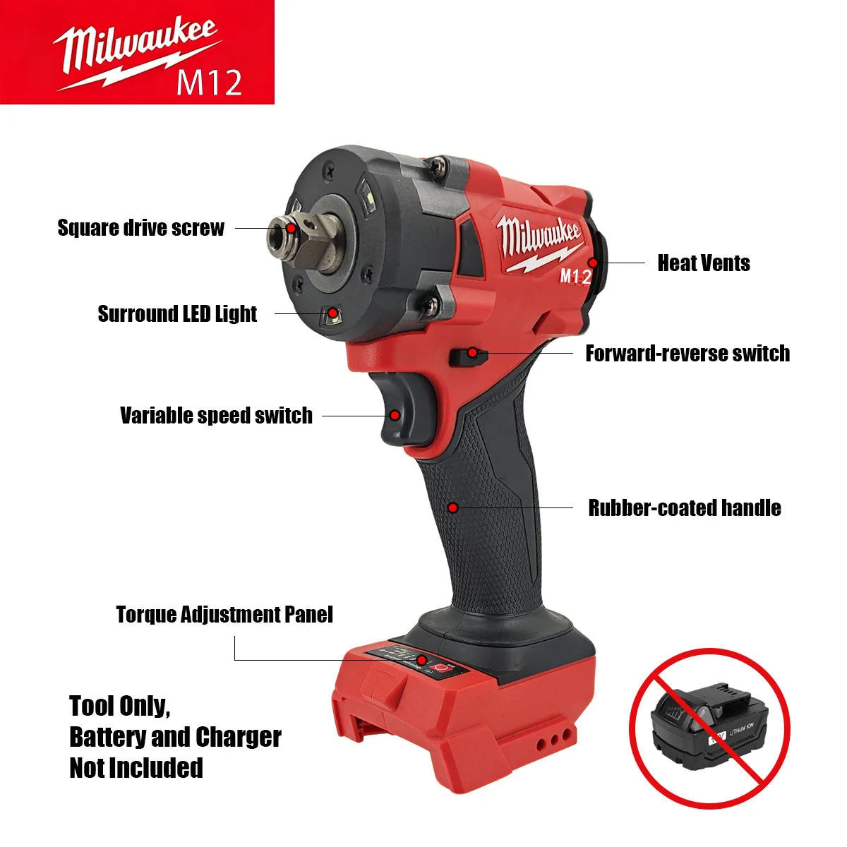 Milwaukee M12 M18 FUEL Brushle - Milwaukee Drill M12 Fuel 评论和价格