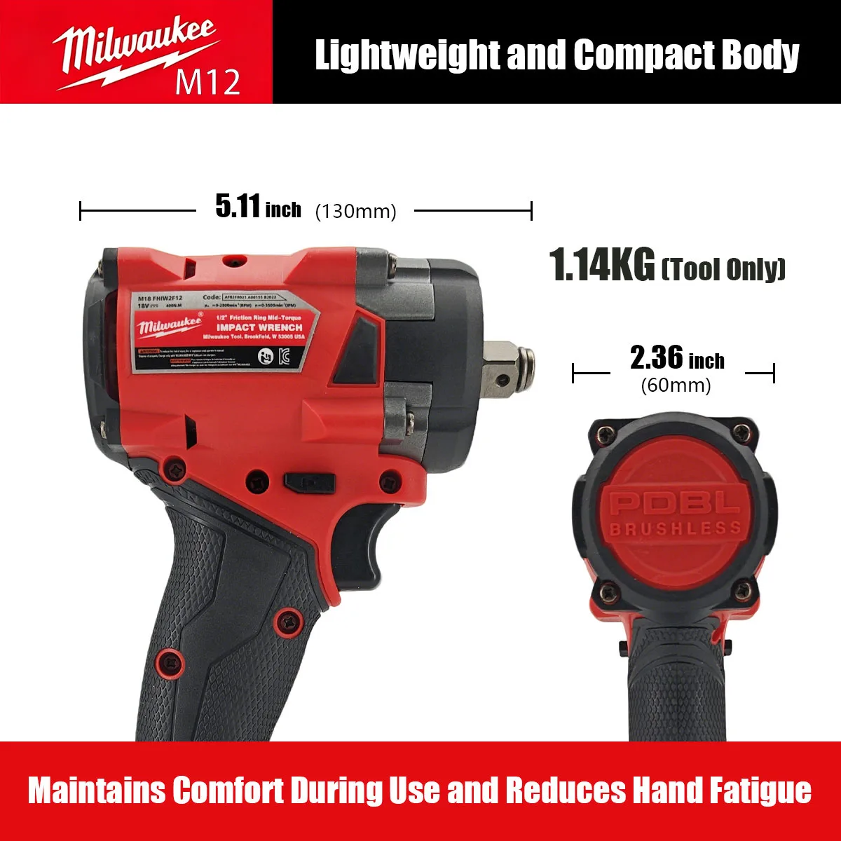 Milwaukee M12 M18 FUEL Brushle - Milwaukee Drill M12 Fuel 评论和价格