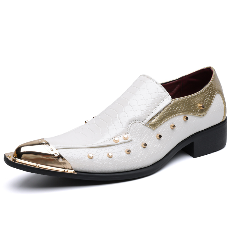 Autumn Men's Shoes Spike Pytho - Commercial Print Model 评论和价格