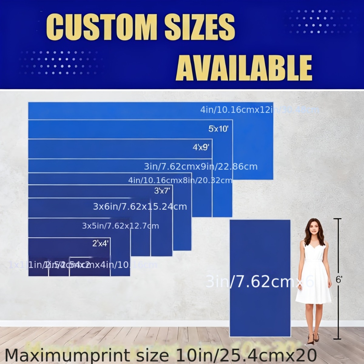 Custom Vinyl Banner Personaliz - Commercial Printing And Design 评论和价格