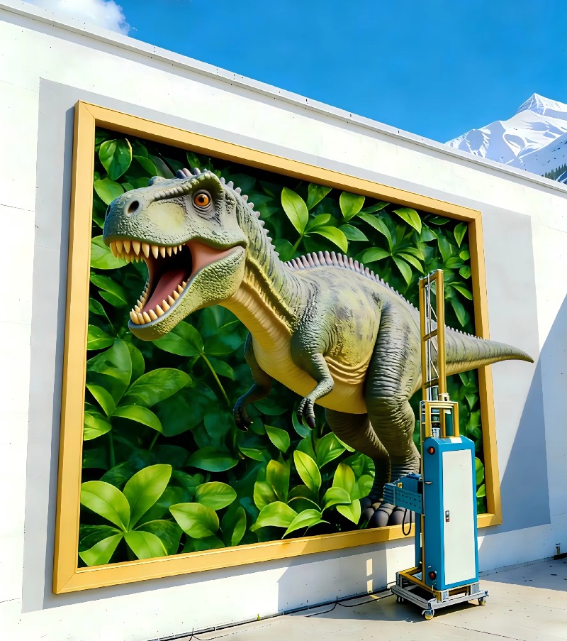Customized 3D Wall Printer Ver - Commercial Print Model 评论和价格